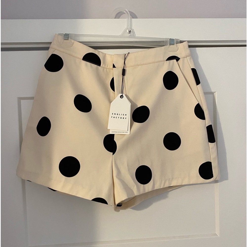 NWT English Factory polka dot shorts